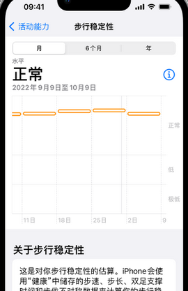 临清iPhone手机维修如何在iPhone开启'步行稳定性通知'