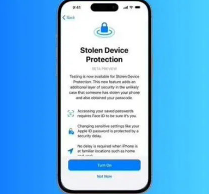 临清苹果授权维修店分享被盗设备保护功能开启方法 