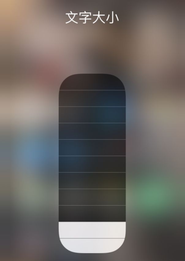 临清苹果手机维修分享小技巧：在 iPhone 控制中心快速调节字体大小 